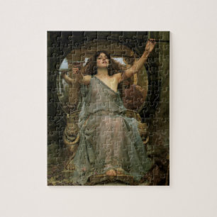 Circe Offering the Cup to Ulysses by JW Waterhouse Legpuzzel