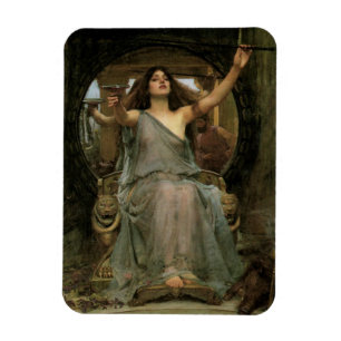 Circe Offering the Cup to Ulysses by JW Waterhouse Magneet