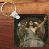 Circe Offering the Cup to Ulysses by JW Waterhouse Sleutelhanger (Voorkant)