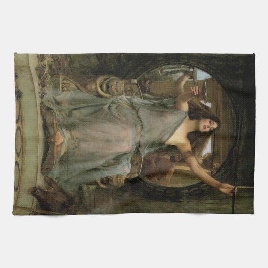 Circe Offering the Cup to Ulysses by JW Waterhouse Theedoek (Horizontaal)