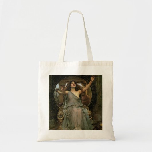 Circe Offering the Cup to Ulysses by JW Waterhouse Tote Bag (Voorkant)