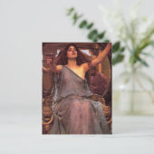 "Circe Offing the Cup to Odysseus" Briefkaart (Staand voorkant)