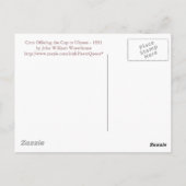 "Circe Offing the Cup to Odysseus" Briefkaart (Achterkant)