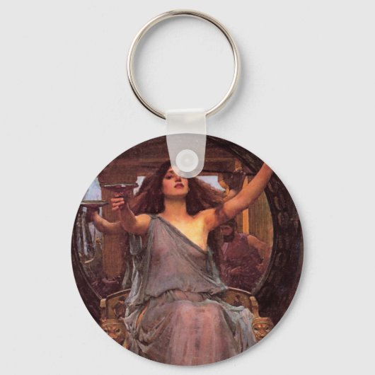 "Circe Offing the Cup to Odysseus" Sleutelhanger (Voorkant)