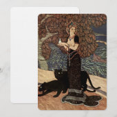 "Circe the Enchantress" van Edmund Dulac Kaart (Voorkant / Achterkant)
