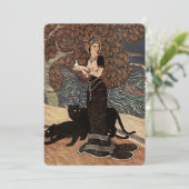 "Circe the Enchantress" van Edmund Dulac Kaart (Staand voorkant)