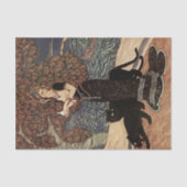 "Circe the Enchantress" van Edmund Dulac Tissuepapier (Voorkant)