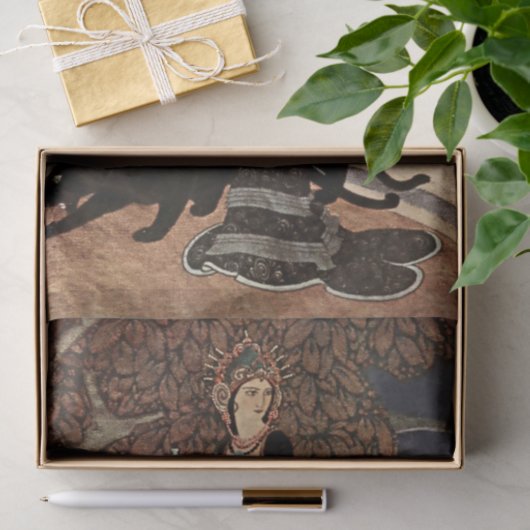 "Circe the Enchantress" van Edmund Dulac Tissuepapier (Geschenk)