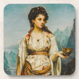 Circe van Jean Jules Bardin (1875) Bier Onderzetter