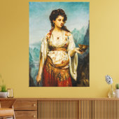Circe van Jean Jules Bardin (1875) Canvas Afdruk (Insitu (Woonkamer))