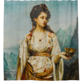 Circe van Jean Jules Bardin (1875) Douchegordijn