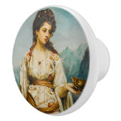 Circe van Jean Jules Bardin (1875) Keramische Knop (Rechts)