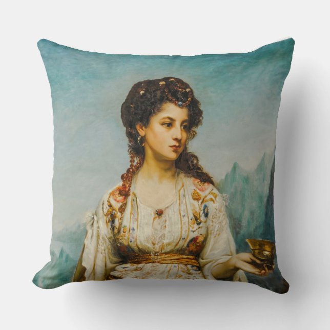 Circe van Jean Jules Bardin (1875) Kussen (Voorkant)