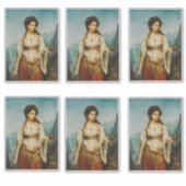 Circe van Jean Jules Bardin (1875) Sticker (Voorkant)