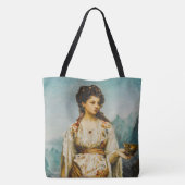 Circe van Jean Jules Bardin (1875) Tote Bag (Achterkant)