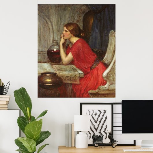 Circe van John William Waterhouse - 1911 Poster (Thuiskantoor)