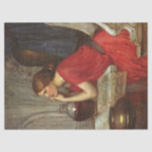 Circe van John William Waterhouse - 1911 Tissuepapier (Voorkant)