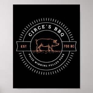 Circe's Bbq Grappige Griekse Mythologie 1 Poster