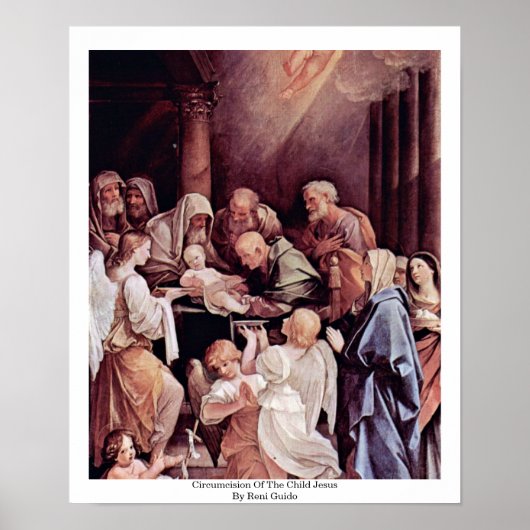 Circision of the child Jesus by Reni Guido Poster (Voorkant)