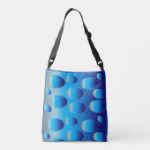 circle 3D effect fun Crossbody Tas (Achterkant)