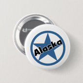 Circle Alaska Ronde Button 5,7 Cm (Voorkant /achterkant)