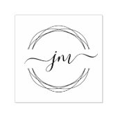 Circle-Art, Monogram, Handschrift stempel (Design)