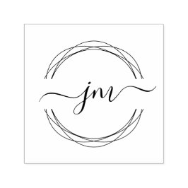 Circle-Art, Monogram, Handschrift stempel