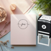 Circle-Art, Monogram, Handschrift stempel