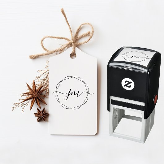 Circle-Art, Monogram, Handschrift stempel