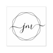Circle-Art, Monogram, Handschrift stempel (Design)