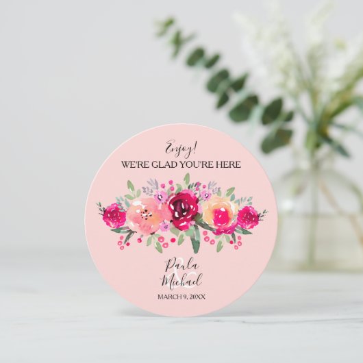 CIRCLE BEDANKT U OVER DE WACHTKOPPELING OF HET rep Kaart (Staand voorkant)