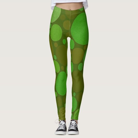 Circle Bubbles van Green Art Leggings (Voorkant)