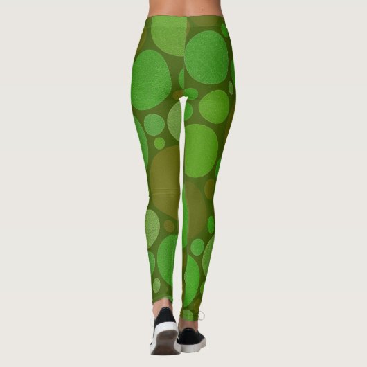 Circle Bubbles van Green Art Leggings (Achterkant)