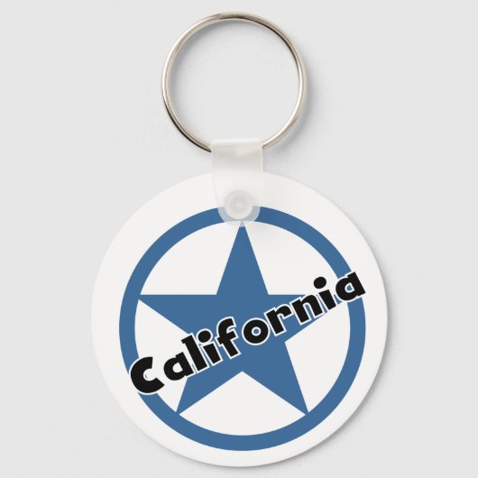 Circle California Sleutelhanger (Voorkant)