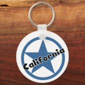 Circle California Sleutelhanger (Voorkant)