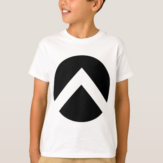 Circle Chevron Arrow T-shirt (Voorkant)