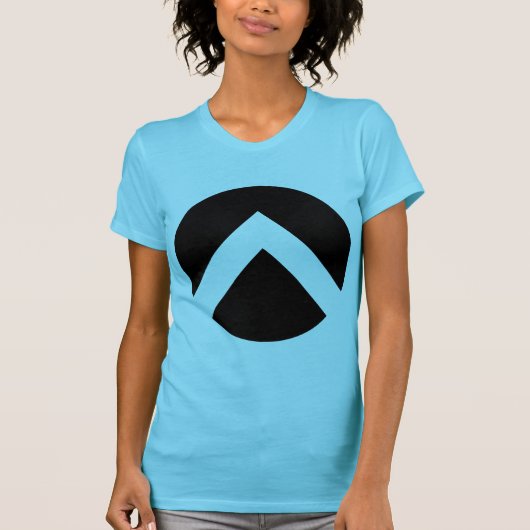Circle Chevron Arrow T-shirt (Voorkant)