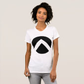 Circle Chevron Arrow T-shirt (Voorkant volledig)