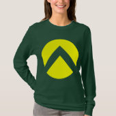 Circle Chevron Arrow T-shirt (Voorkant)
