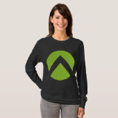 Circle Chevron Arrow T-shirt (Voorkant volledig)
