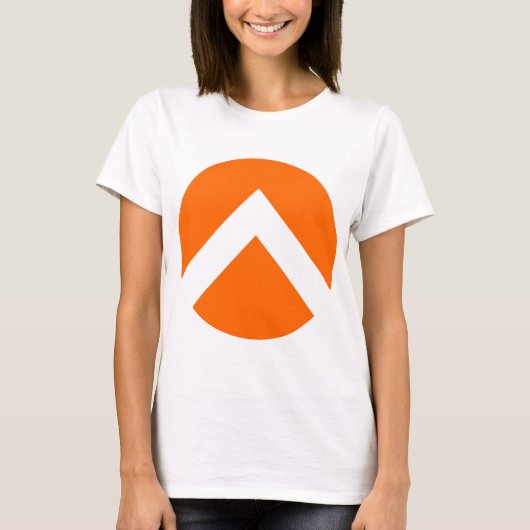 Circle Chevron Arrow T-shirt (Voorkant)