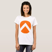 Circle Chevron Arrow T-shirt (Voorkant volledig)