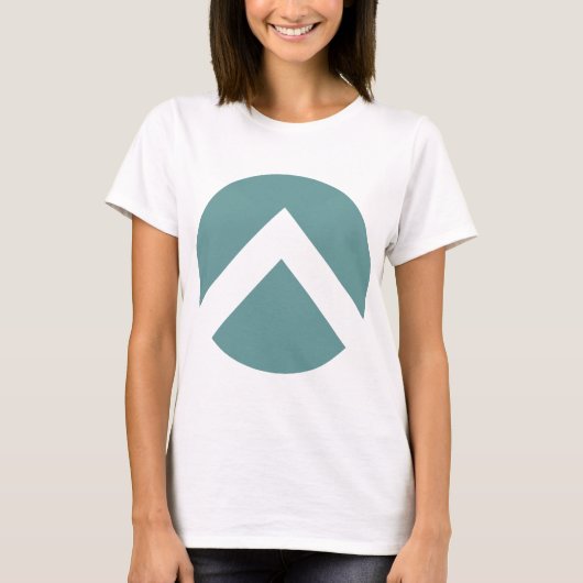 Circle Chevron Arrow T-shirt (Voorkant)