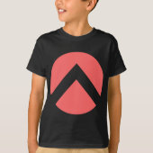 Circle Chevron Arrow T-shirt (Voorkant)