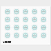 Circle Chic Gift Label Stickers of labels (Vel)