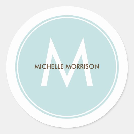 Circle Chic Gift Label Stickers of labels (Voorkant)