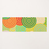Circle-Circles Yoga Mat (Achterkant (horizontaal))