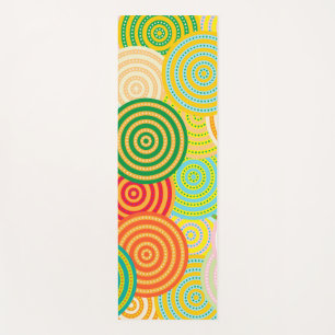 Circle-Circles Yoga Mat