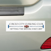 Circle City Curling - Bumpersticker (Op auto)