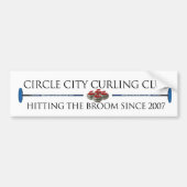 Circle City Curling - Bumpersticker (Voorkant)